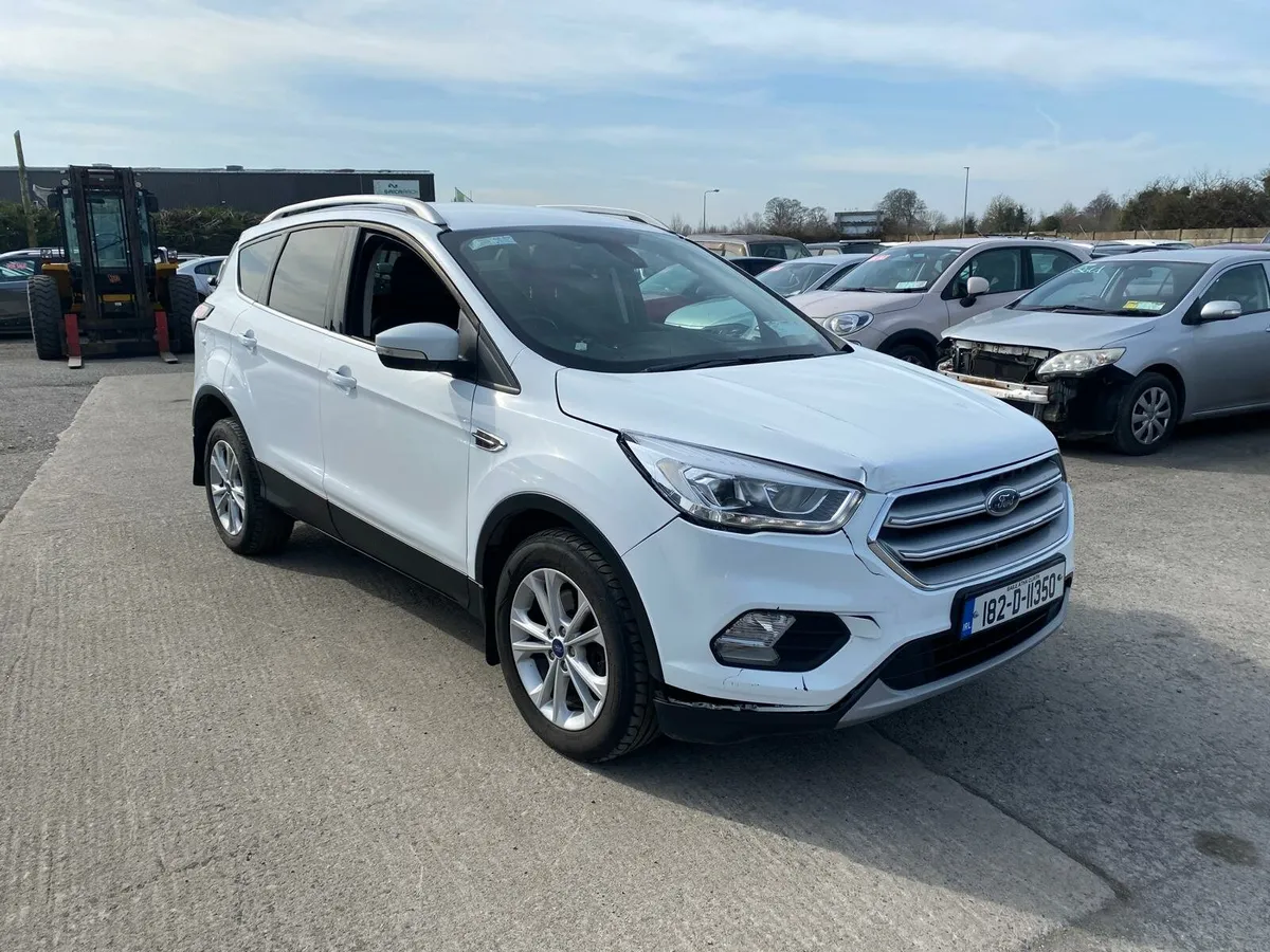 Ford Kuga 2018, 2.0 diesel ⛽️ rear damage - Image 1