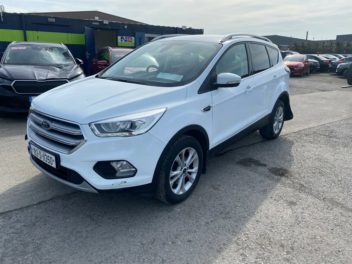 Ford Kuga 2018, 2.0 diesel ⛽️ rear damage - Image 2