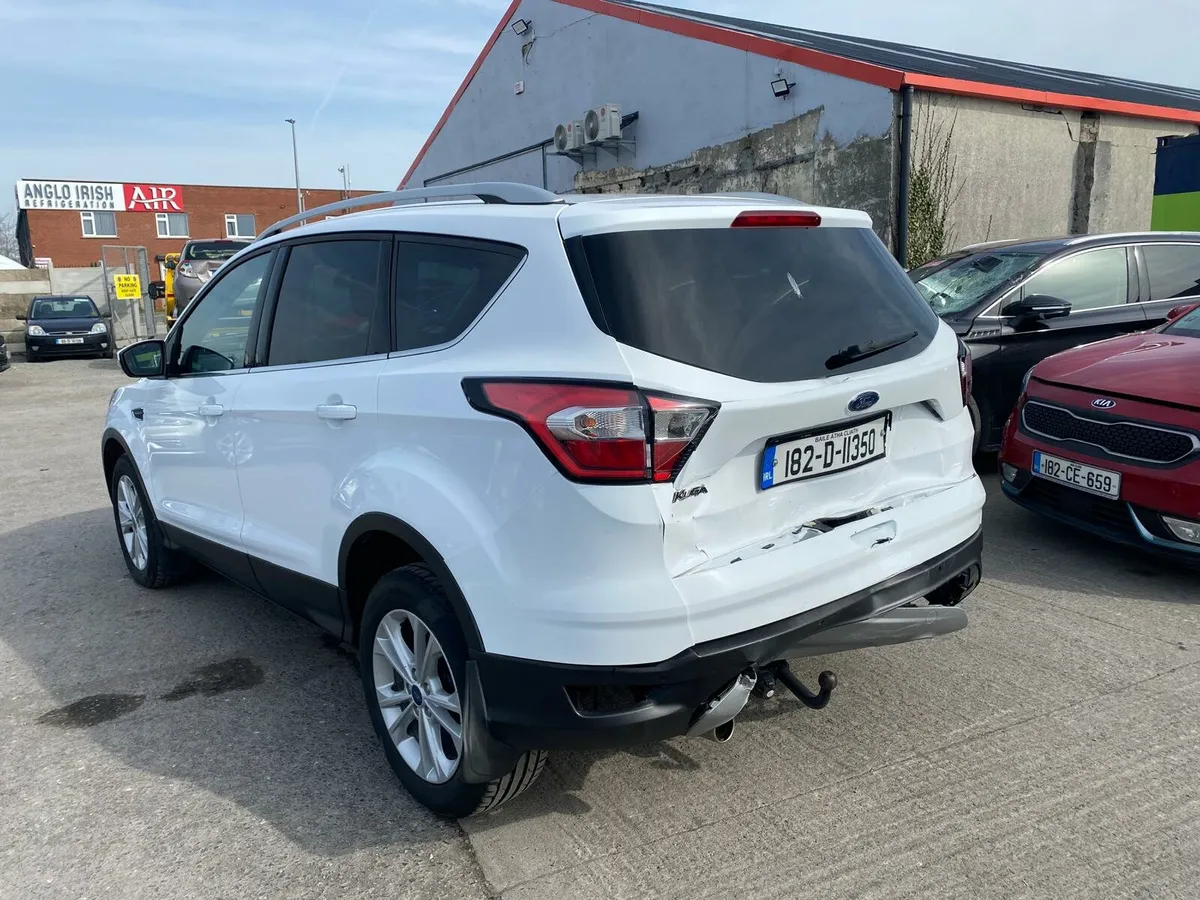 Ford Kuga 2018, 2.0 diesel ⛽️ rear damage - Image 4