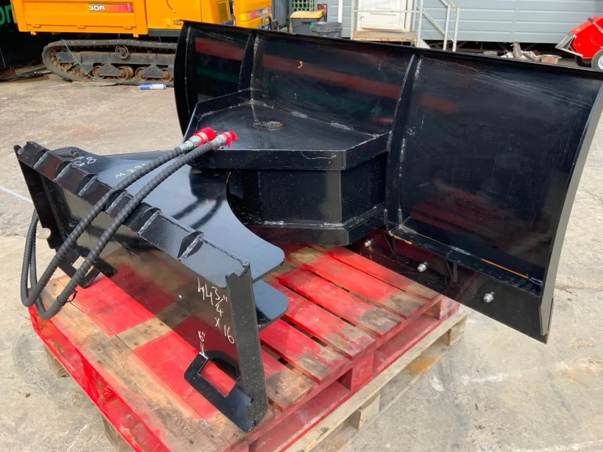 SKID STEER DOZER BLADE ATTACHMENT...168w. - Image 1