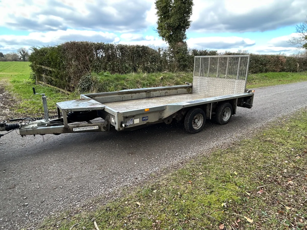 Ifor Williams 12x6 Plant Traiker with Alum Floor - Image 1
