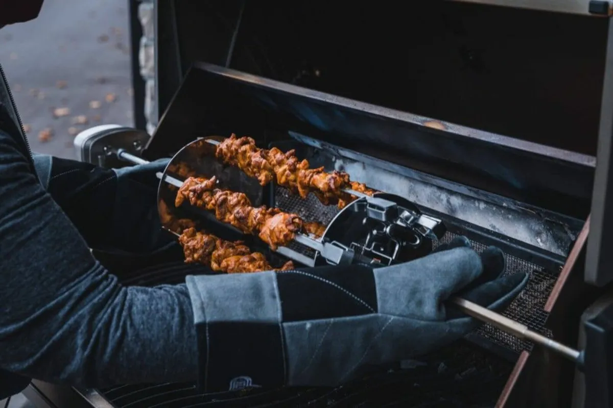 Napoleon BBQ- Rotisserie Shish-Kebab  Skewer Set - Image 2