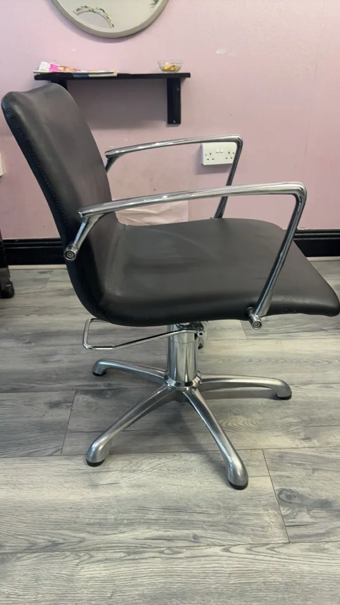Two Salon Chairs - Image 2