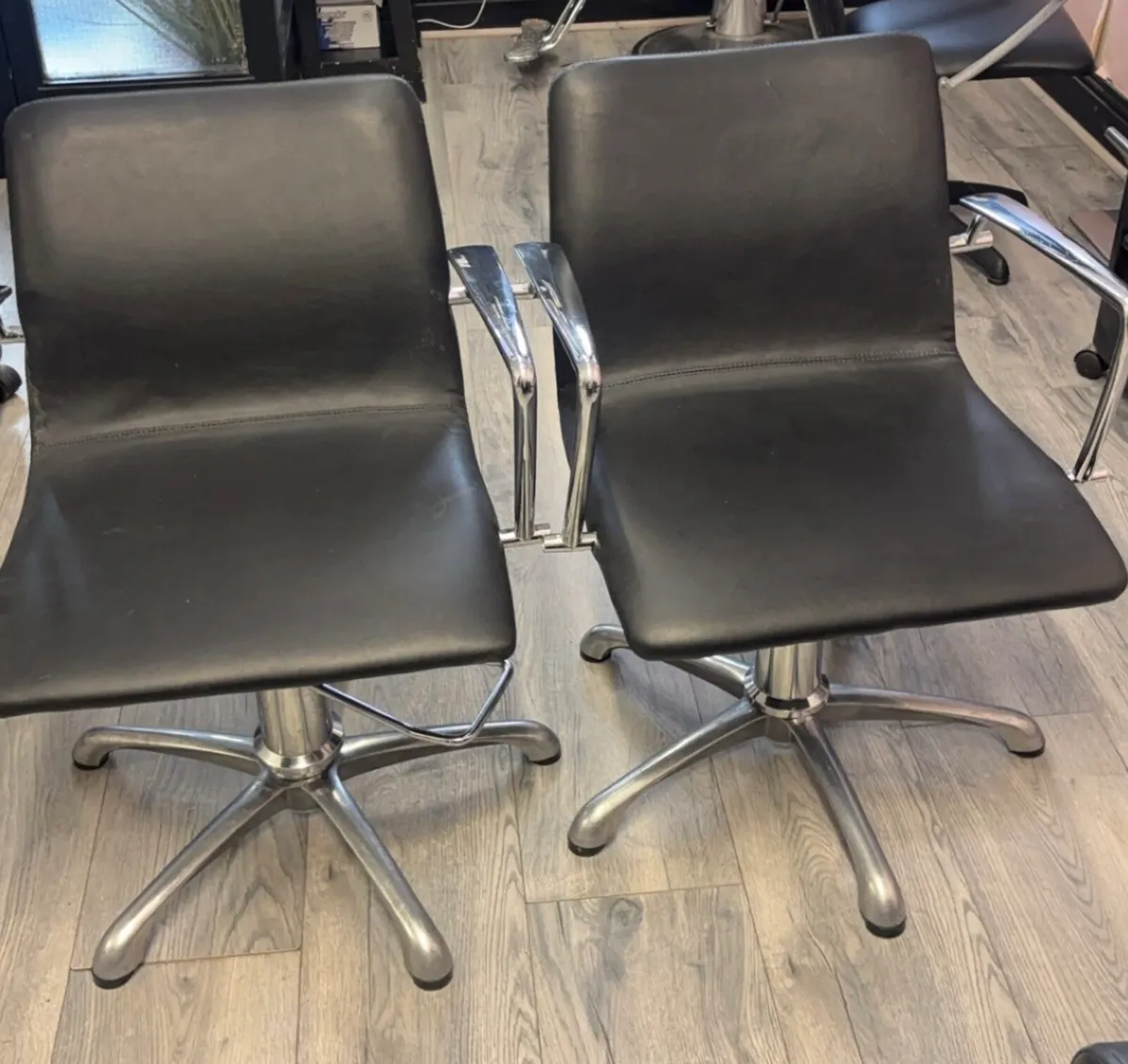 Two Salon Chairs - Image 3
