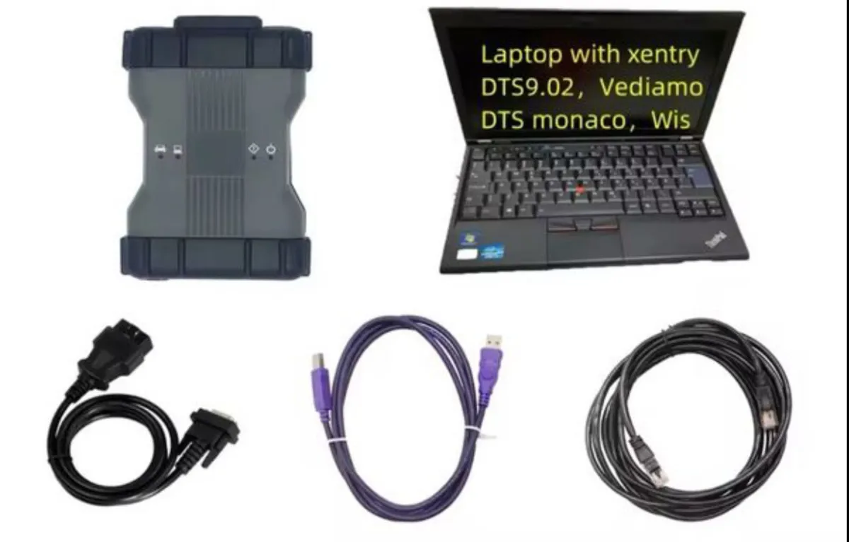 NEW MB Star C6 DoIP Xentry WIFI kit +laptop - Image 1