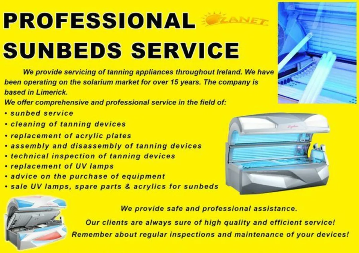 PROFESSIONAL SUNBEDS SERVICE - Image 1