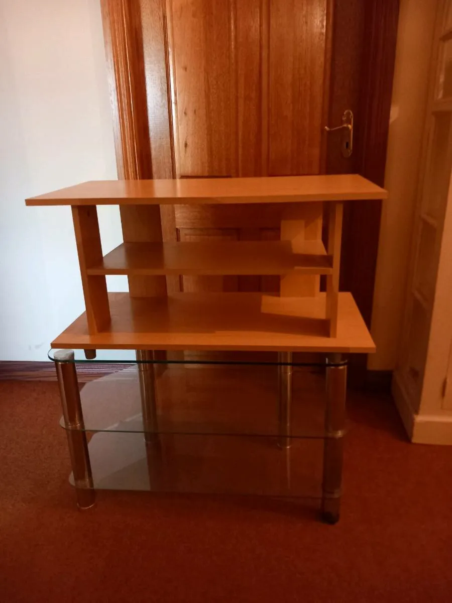 Display Cabinet Monks bench tv units. - Image 1