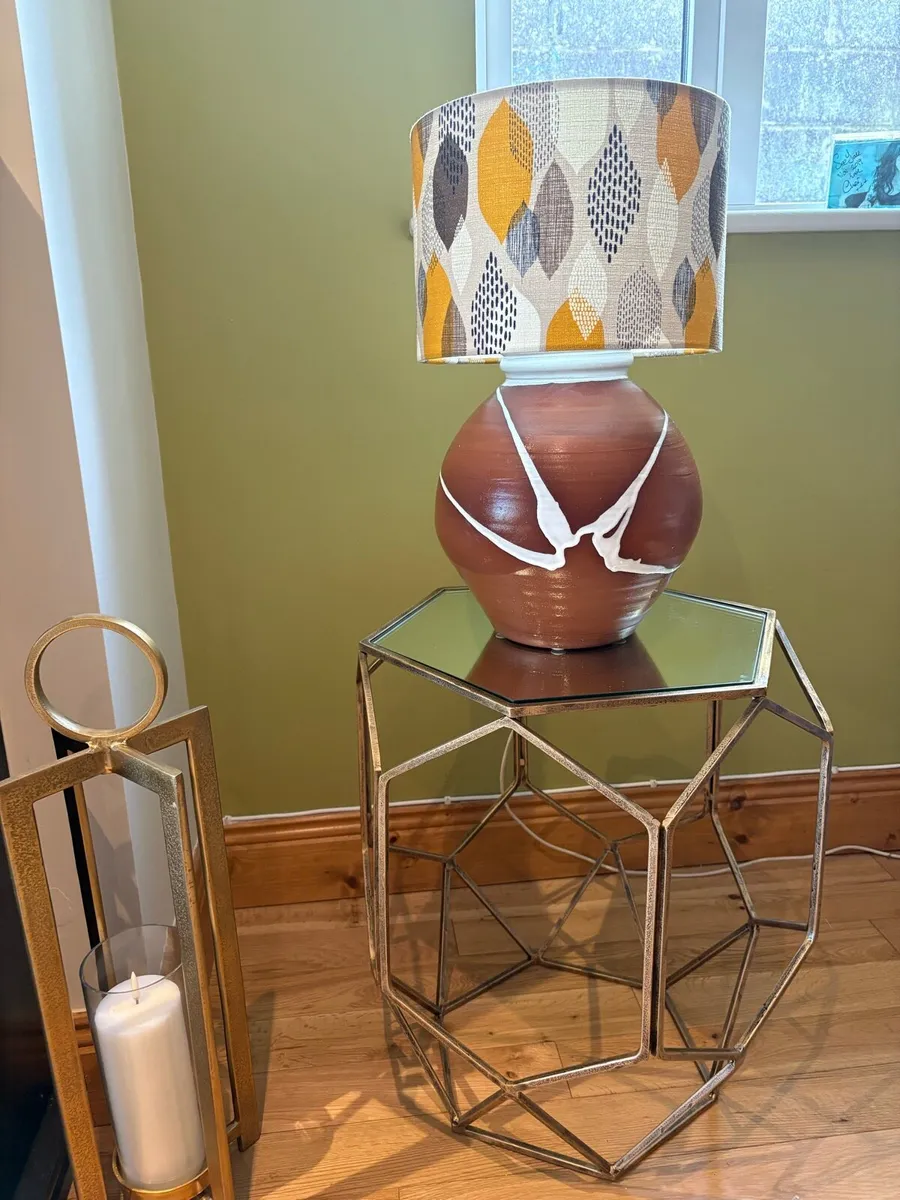 Stephen Pearce Barrel Lamp sold as a pair - Image 2
