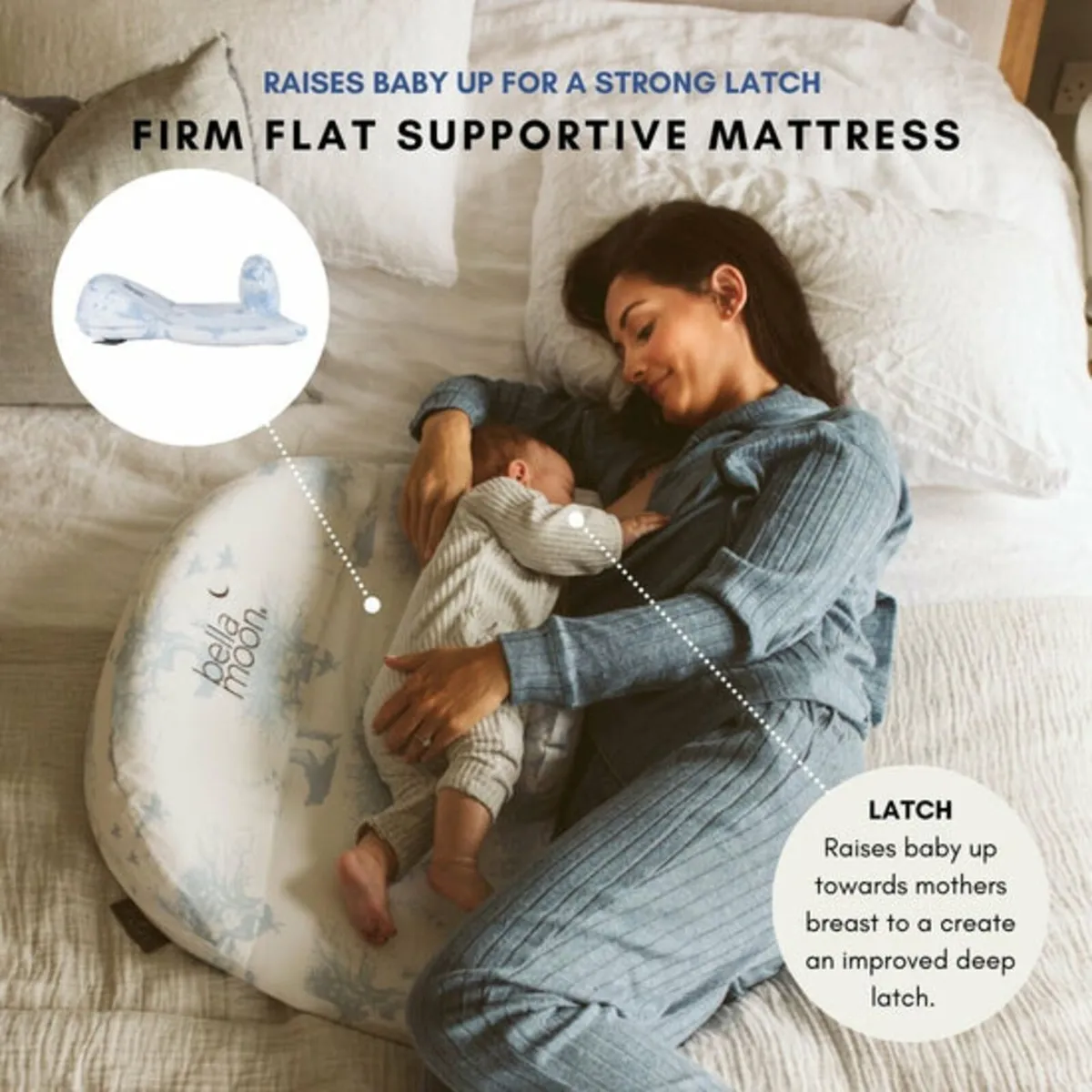 Bella Moon Half Moon Breastfeeding Pillow - Image 4