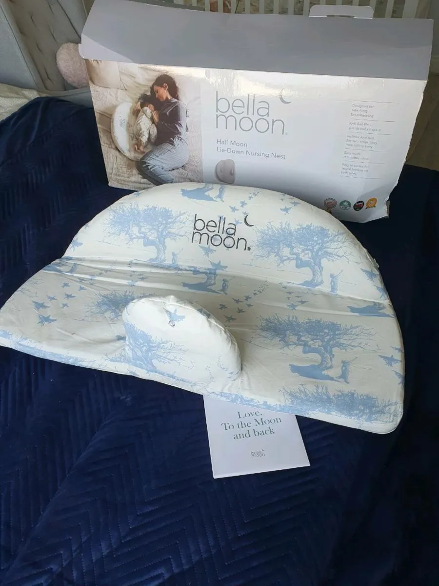 Bella Moon Half Moon Breastfeeding Pillow - Image 1