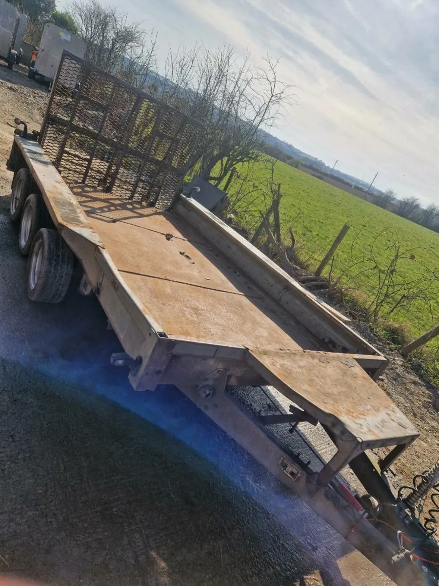12x6 tri axel ifor Williams plant Trailer - Image 2