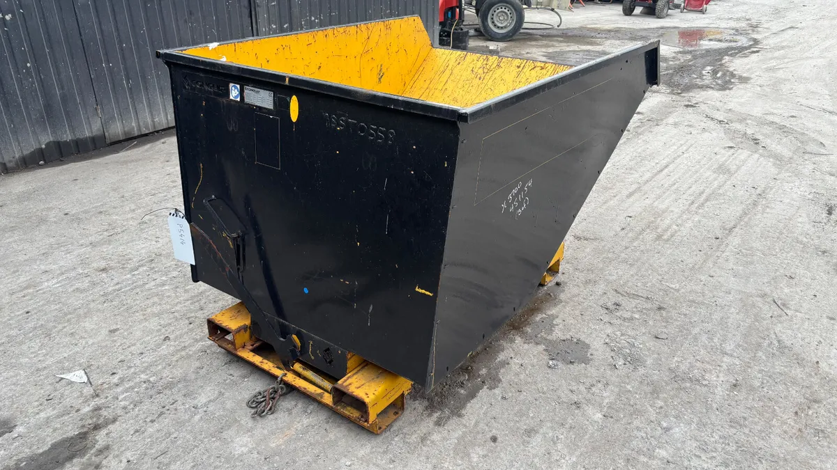 Tipping Skip to suit Pallet Forks - Image 4