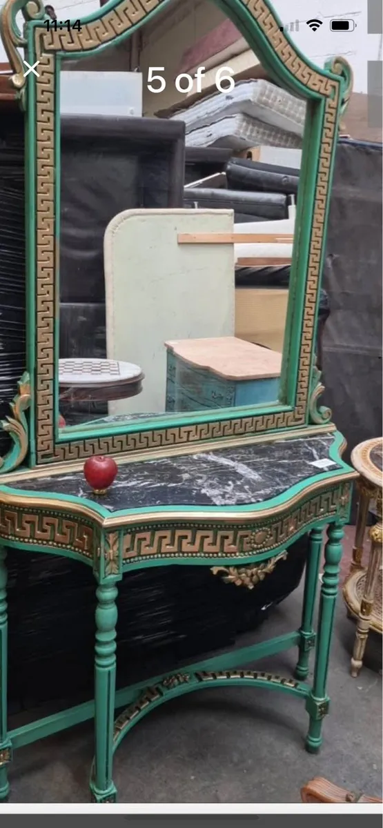 Stunning Vintage distressed Hall Stand - Image 1