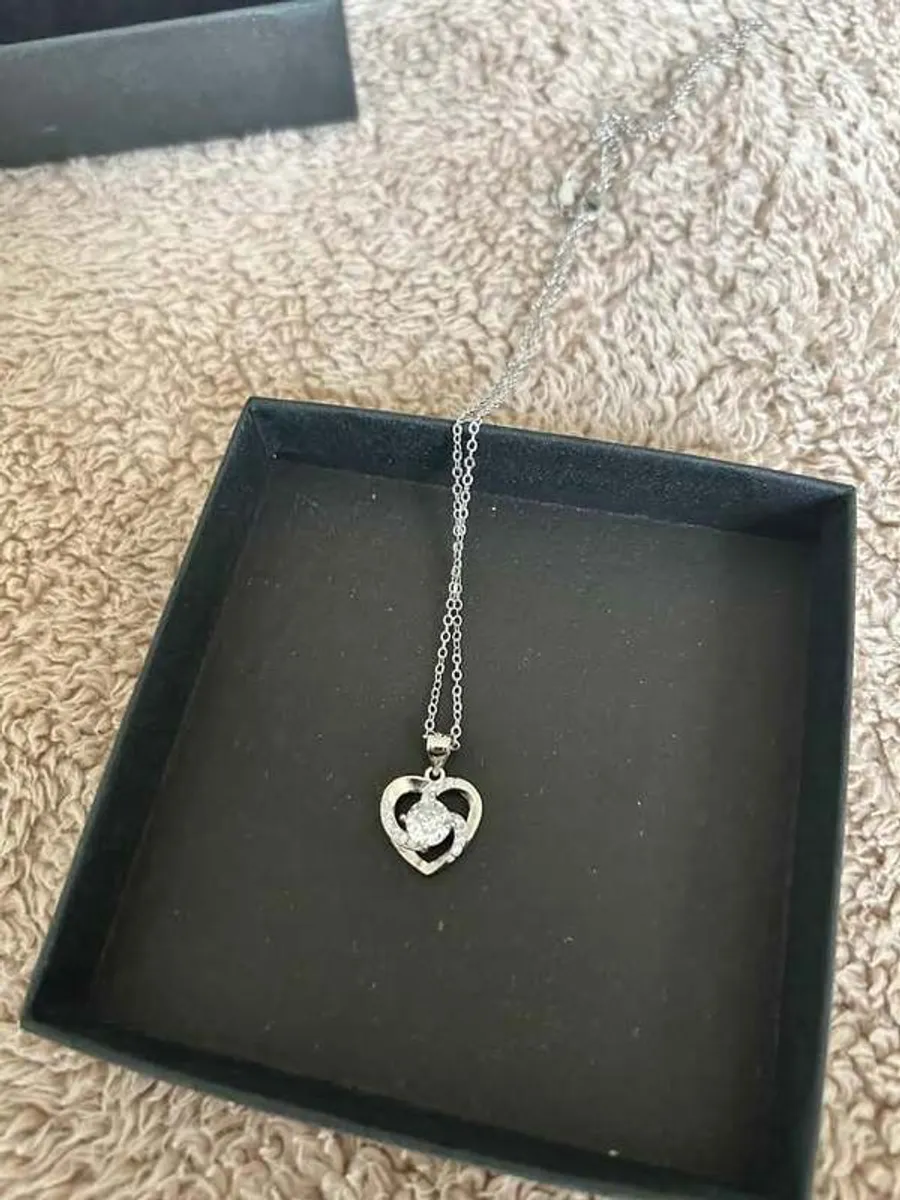 Heart-Shaped Necklace for Sale - Image 1
