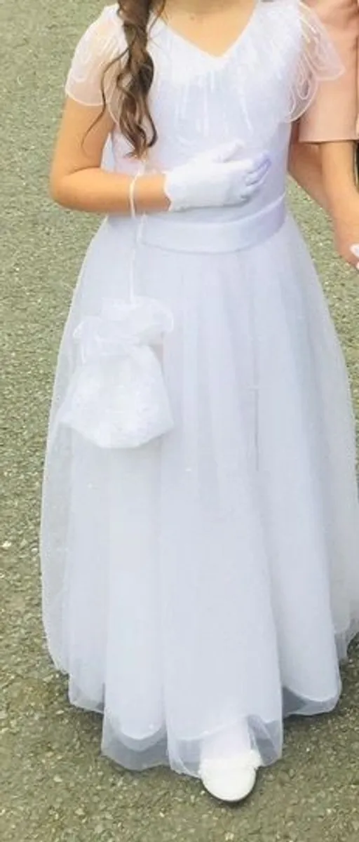 Debenhams Communion Dress: 11yrs - Image 2