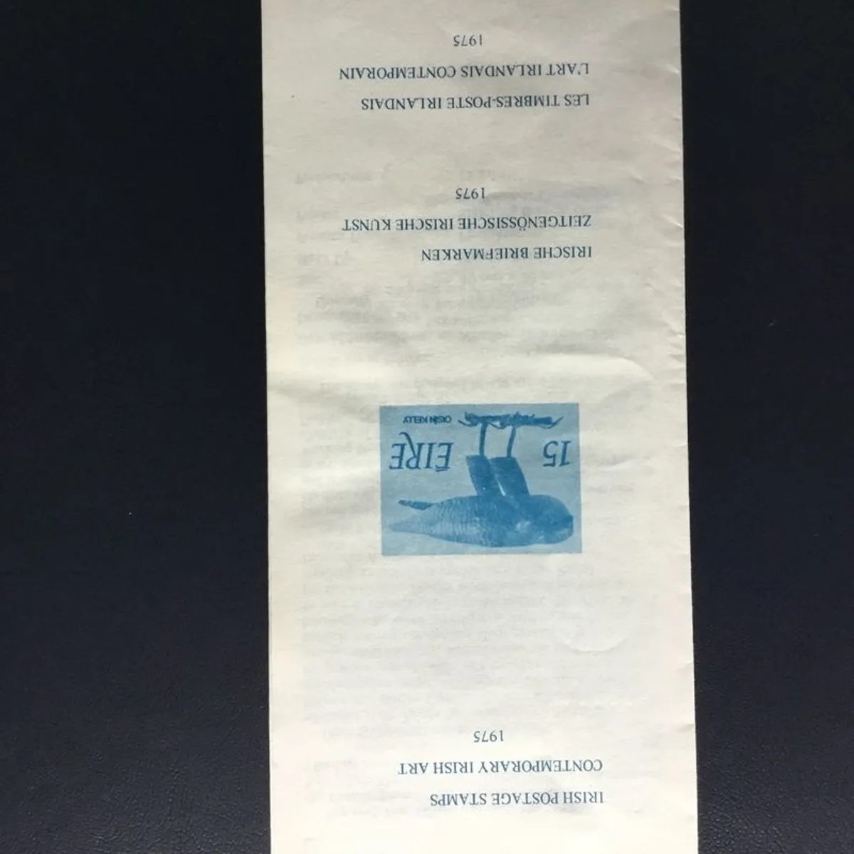 Irish stamps, 1975 FDC and information leaflet - Image 4