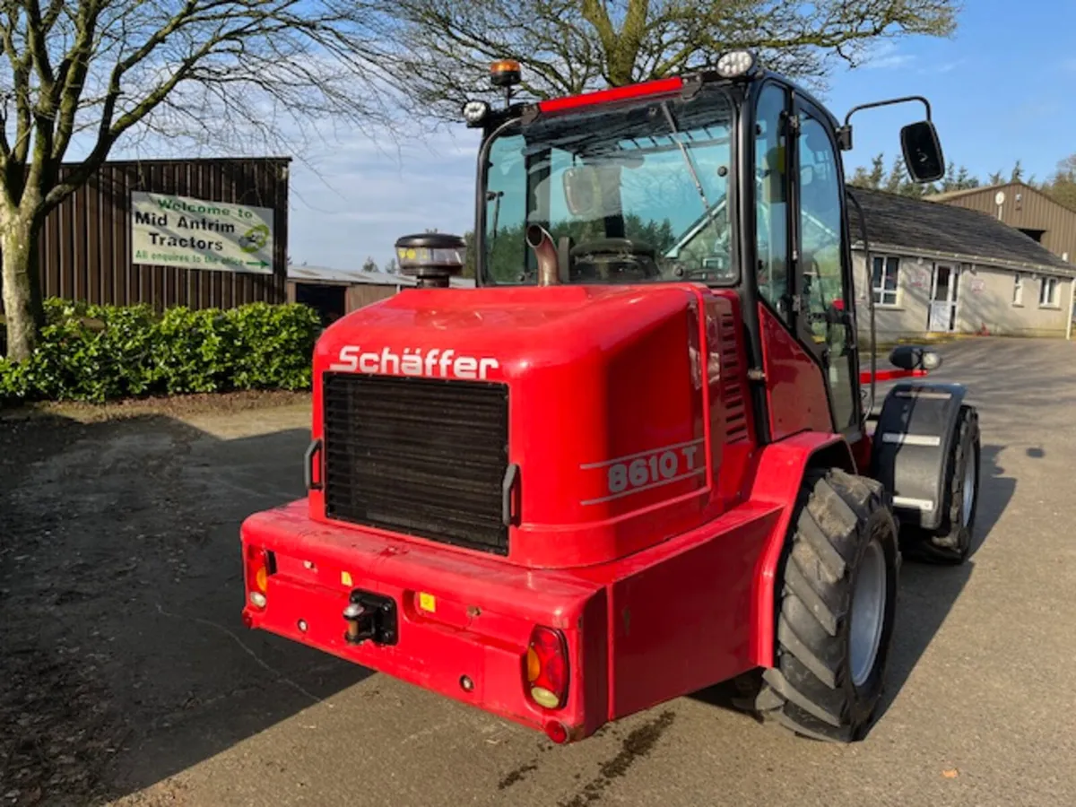 2017 Schaffer 8610T Pivot Telehandler - Image 2
