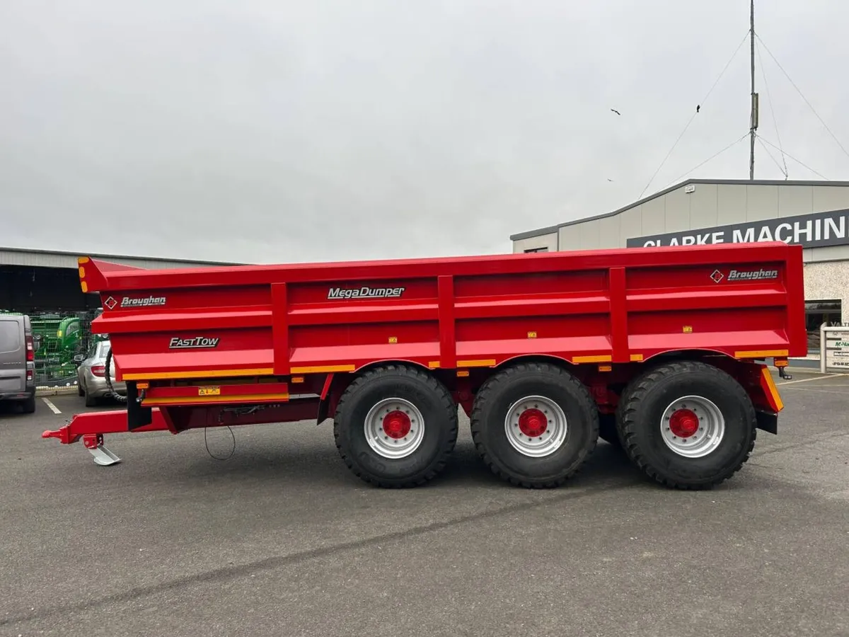 New Broughan 26 Ton Standard Tri Axle Dump Trailer - Image 3