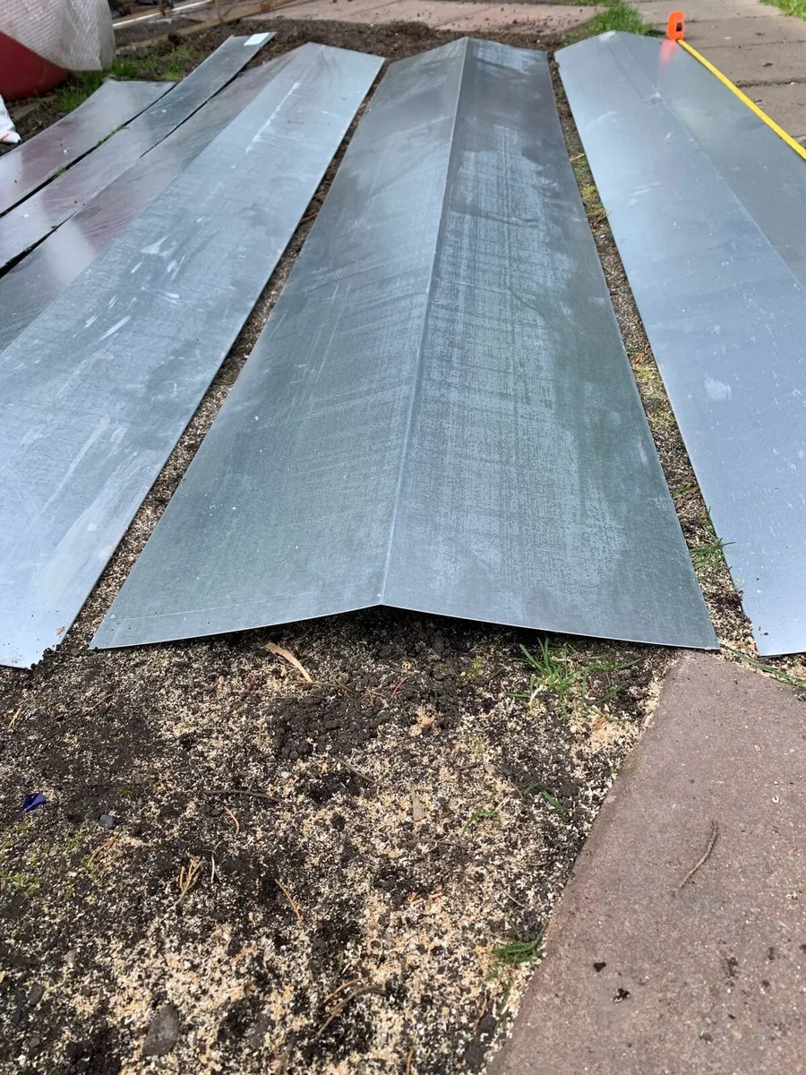 Galvanised ridge sheet - Image 2