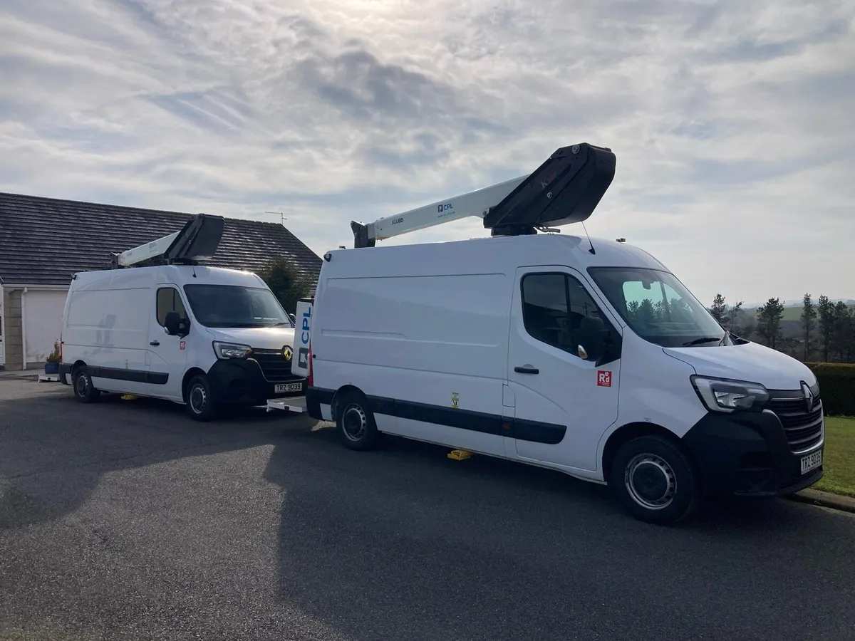 Renault Master 2 person Cherry Picker - Image 1