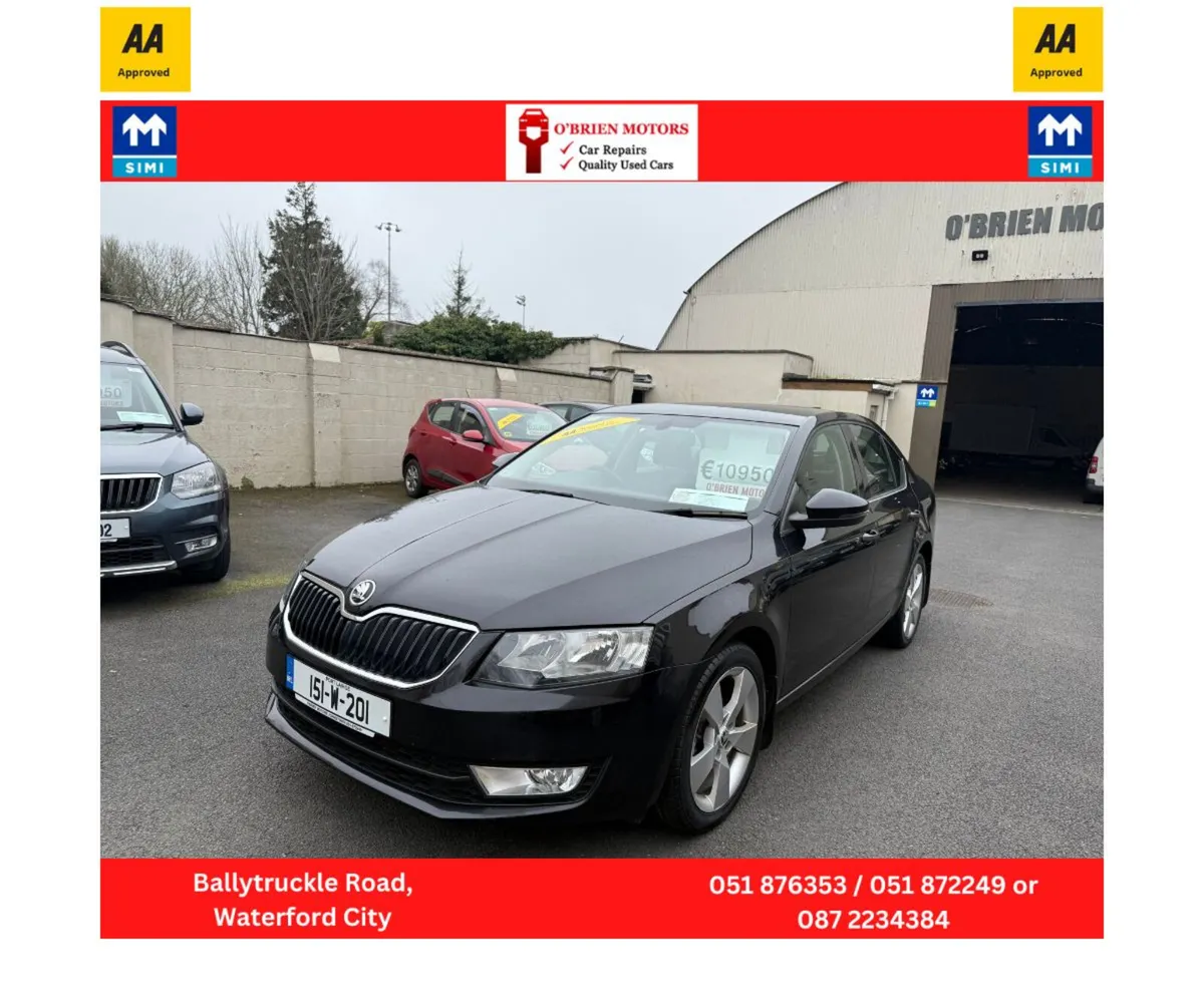 2015 Skoda Octavia 1.6 Turbo, Diesel, - Image 3