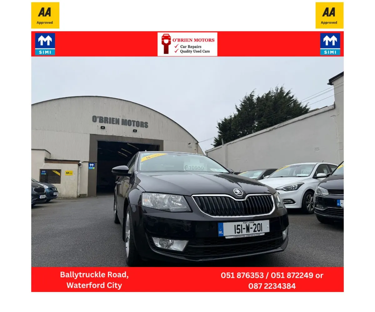2015 Skoda Octavia 1.6 Turbo, Diesel, - Image 1