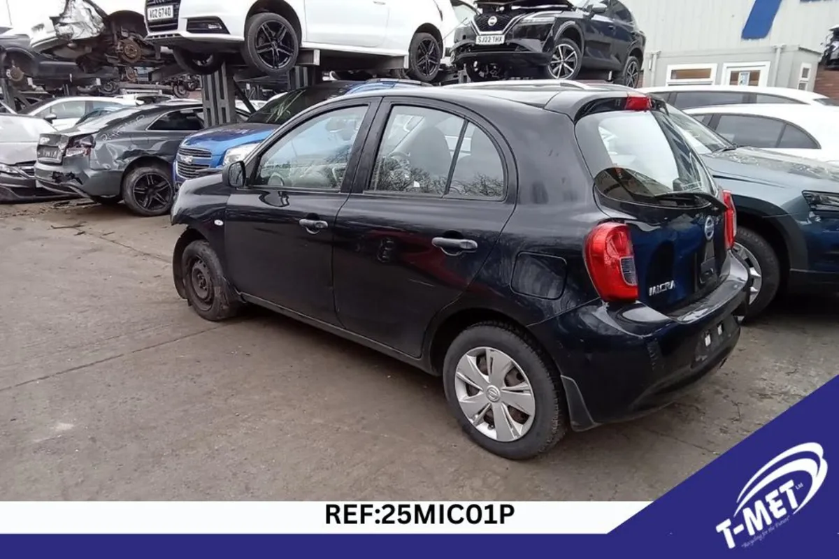 2015 NISSAN MICRA BREAKING FOR PARTS - Image 1