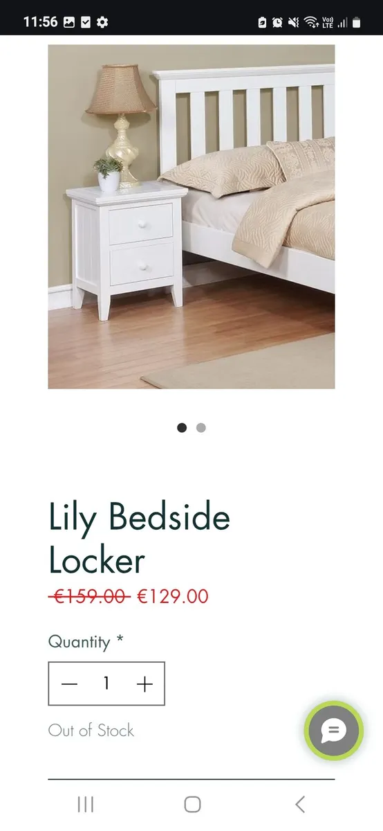 Double bed with Matching Bedside Tables - Image 4