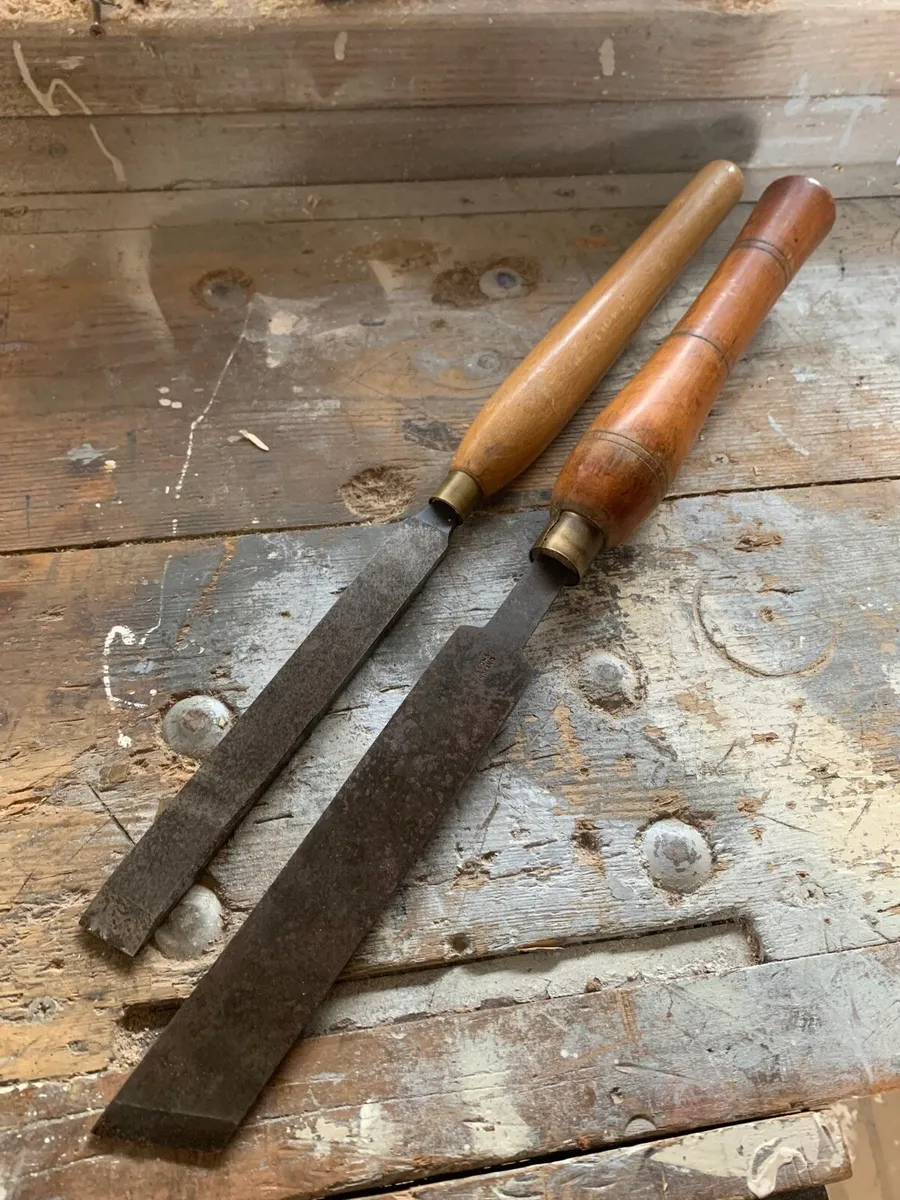 Woodturners Long handle Chisels - Image 1