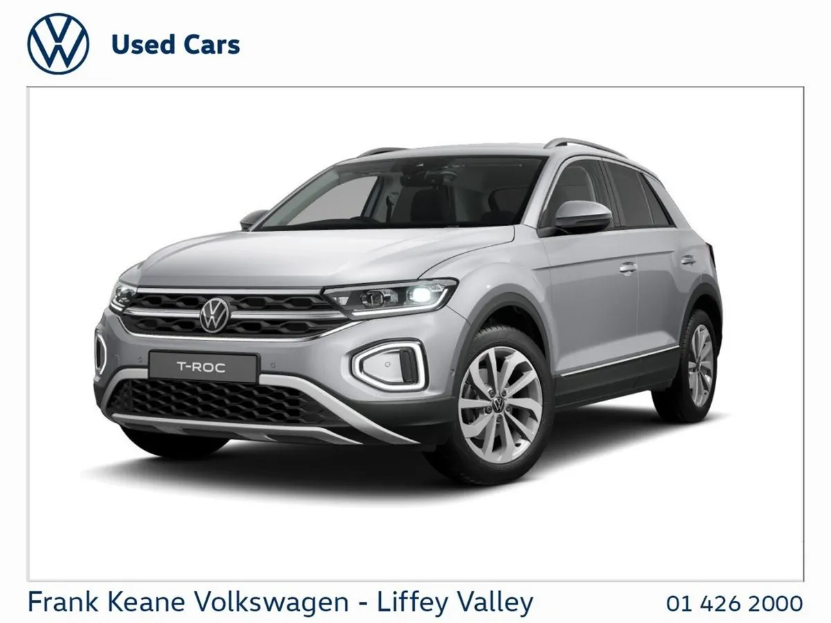 Volkswagen T-Roc Style 1.0tsi 110BHP  demo Model - Image 1