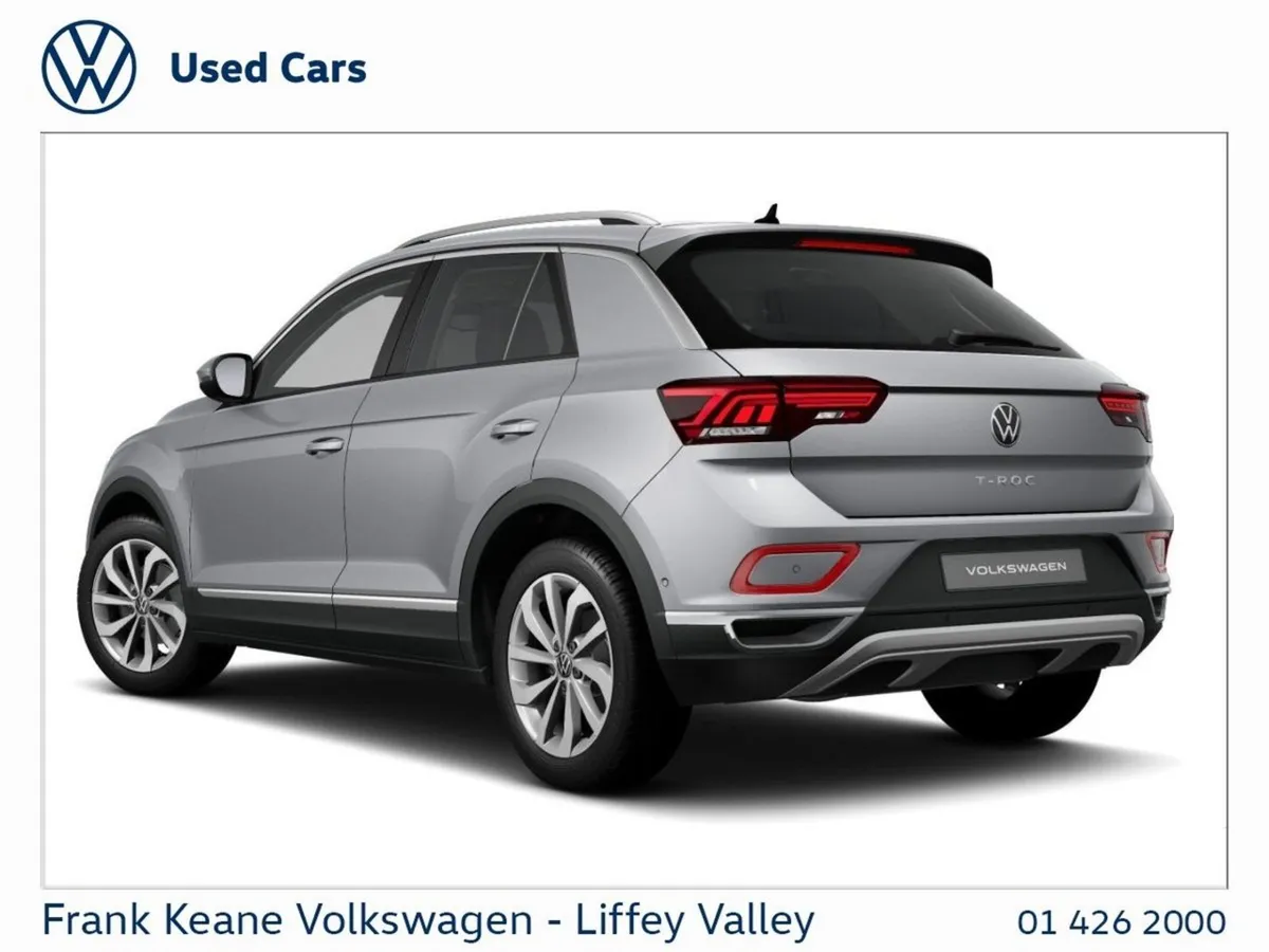Volkswagen T-Roc Style 1.0tsi 110BHP  demo Model - Image 3