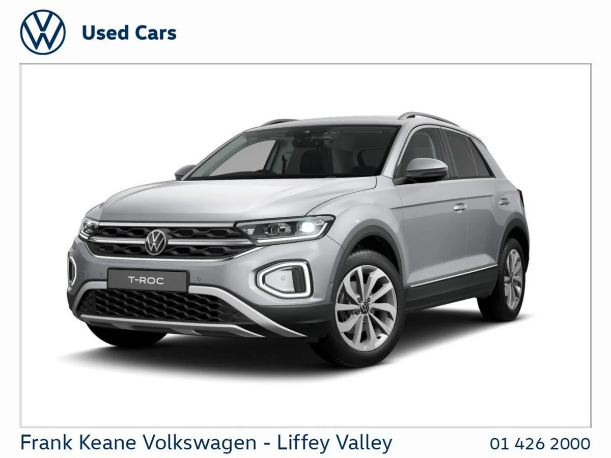 Volkswagen T-Roc Style 1.0tsi 110BHP  demo Model - Image 1
