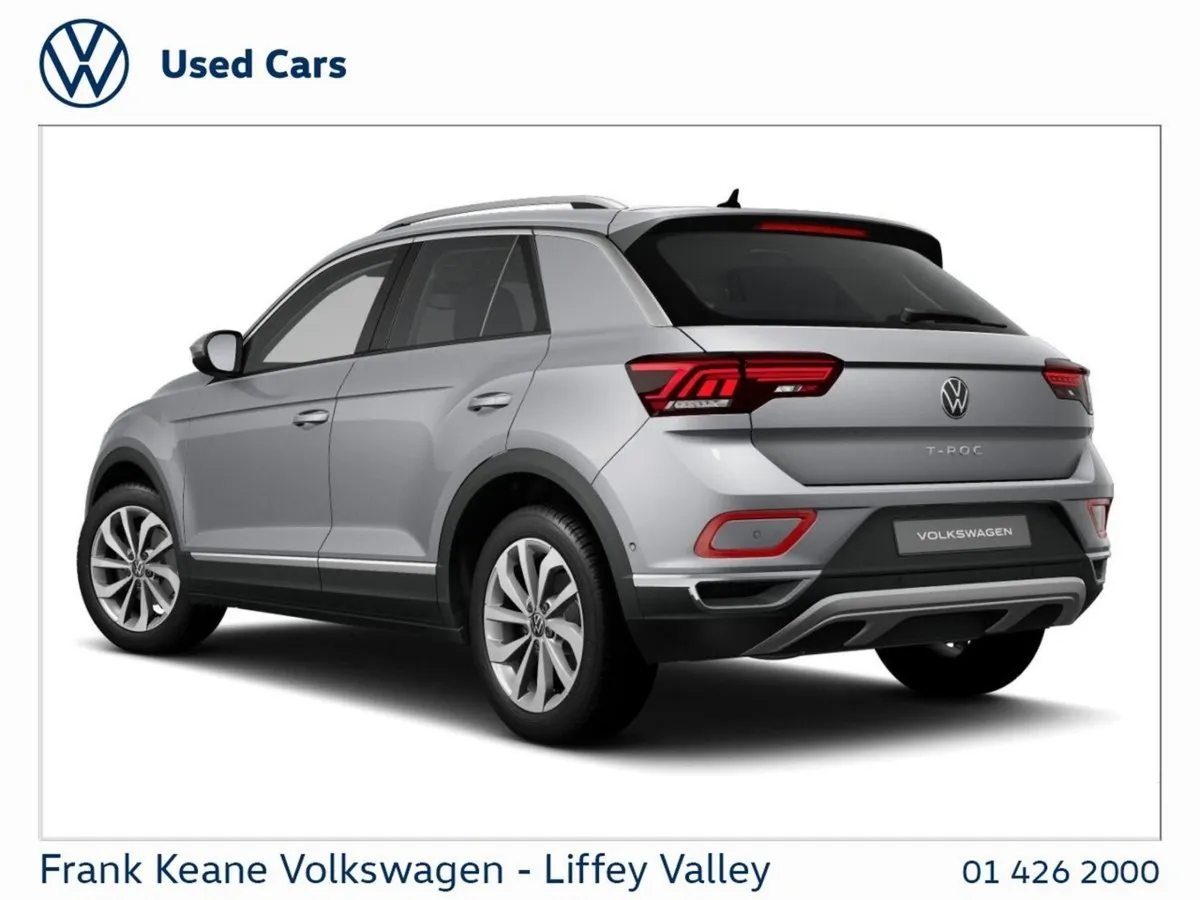Volkswagen T-Roc Style 1.0tsi 110BHP  demo Model - Image 3