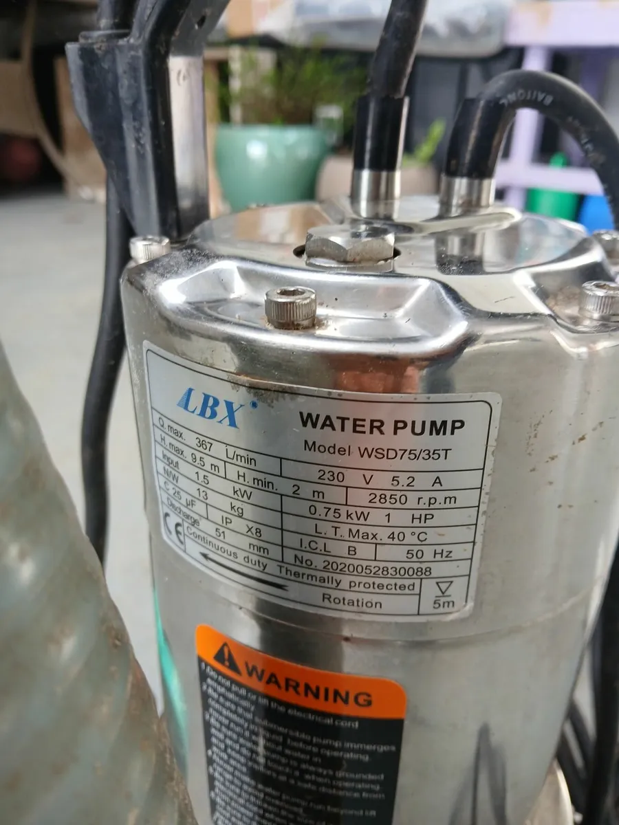 Industrial water pump submersible - Image 3