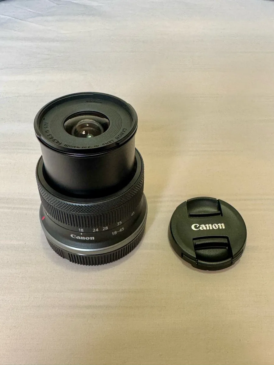 Canon RF-S 18-45 mm F4.5-6.3 STM Zoom Lens (New) - Image 1