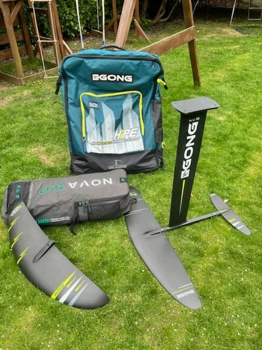 Wing, Foil, Board Complete Set - Like New - Image 1
