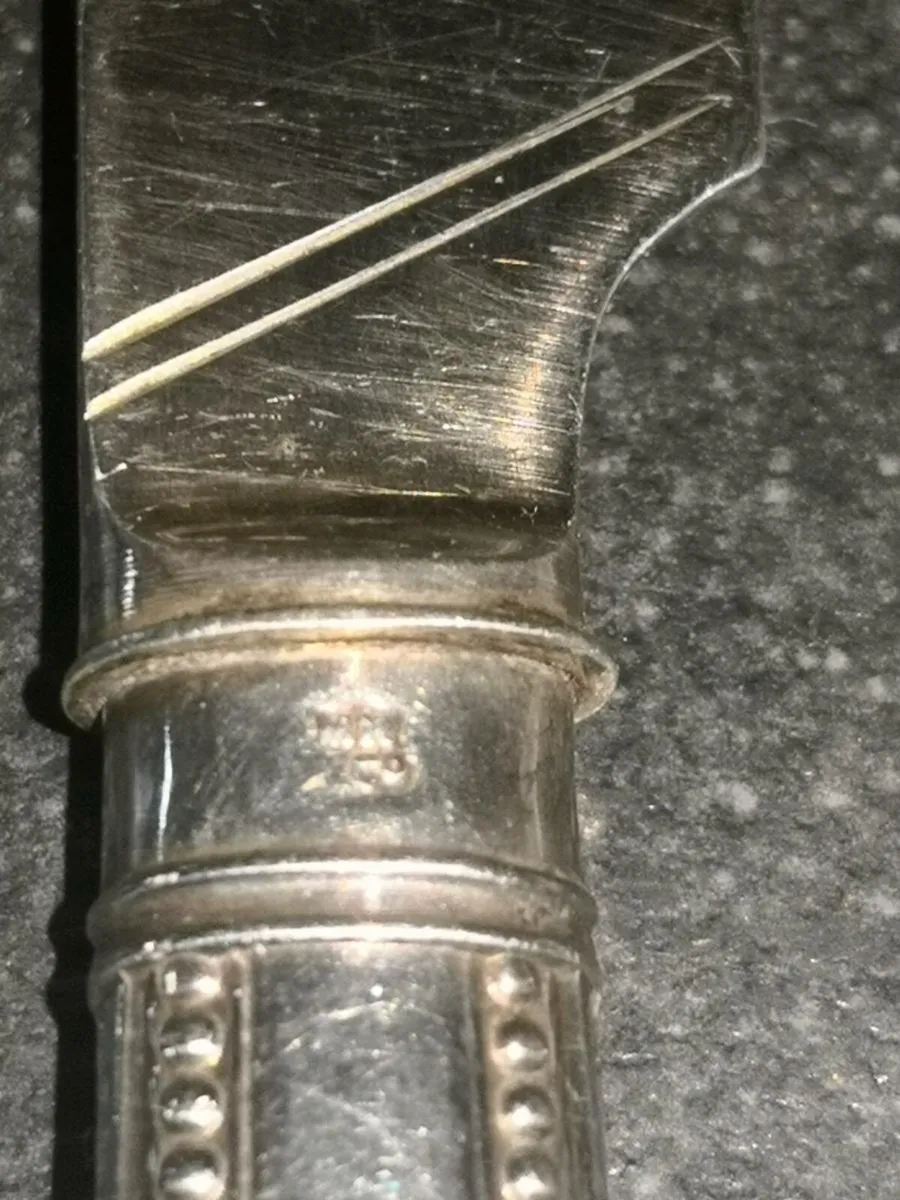 Sterling silver knife - Image 3
