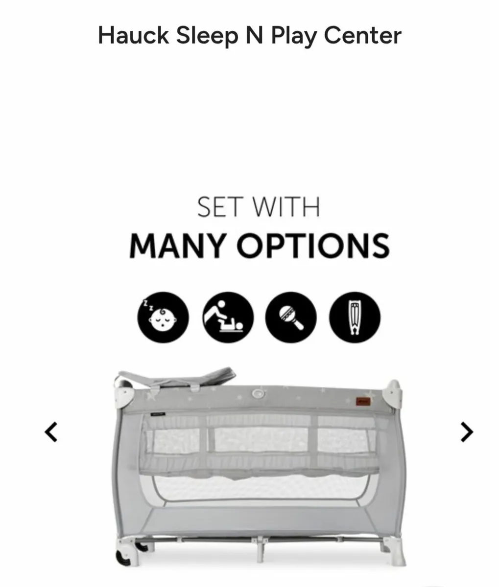 Hauck Travel Cot - Image 2