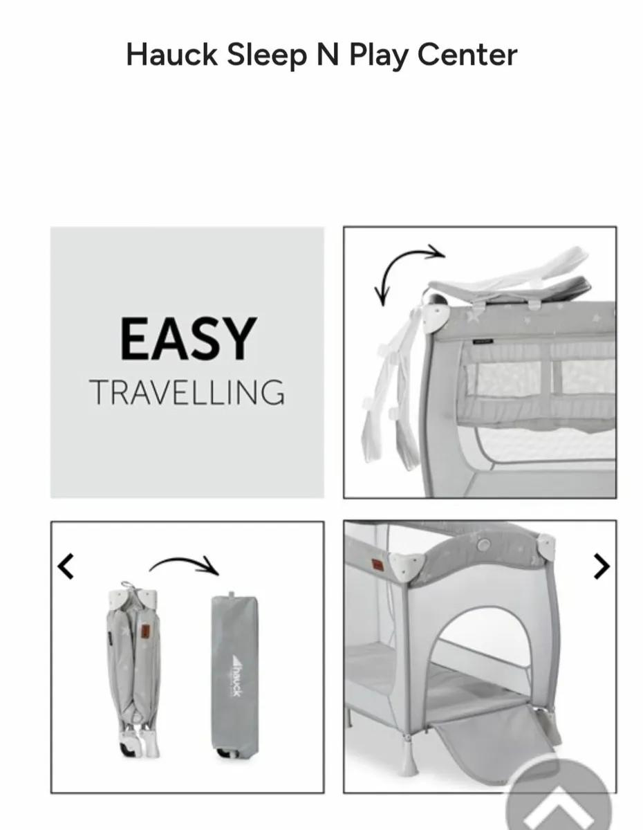Hauck Travel Cot - Image 3