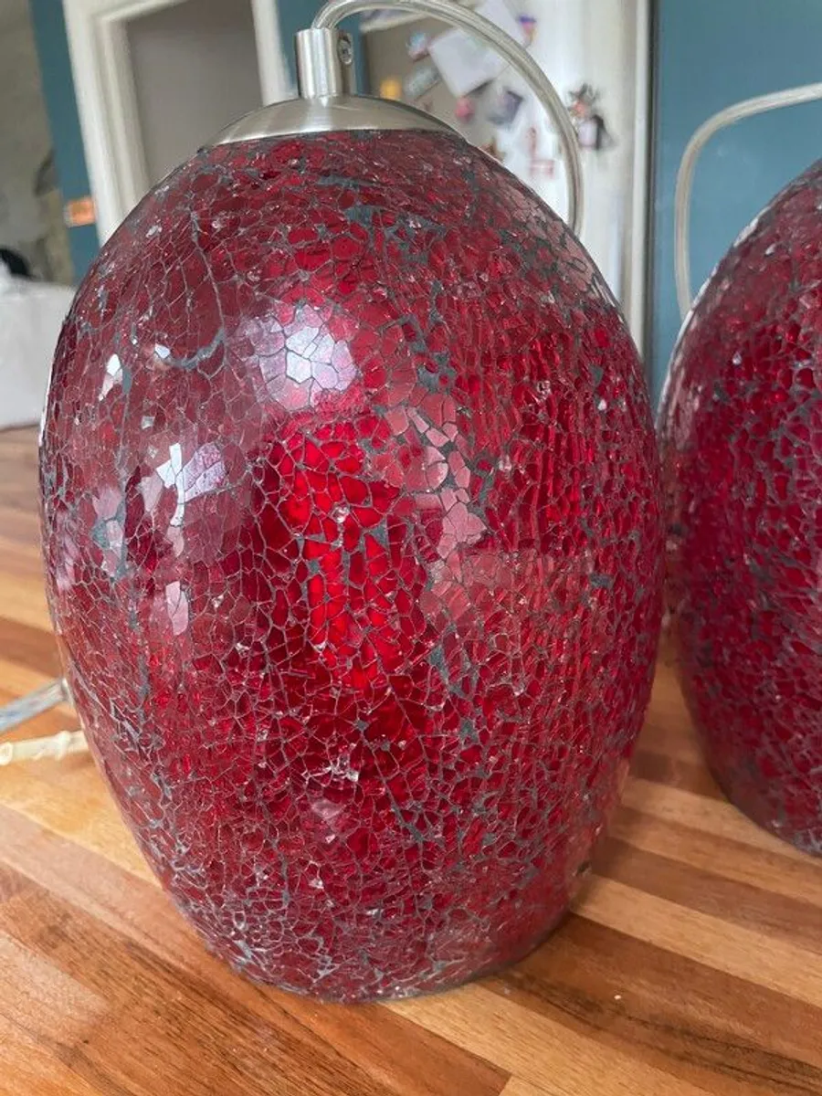 Crackle glass lights - Image 2