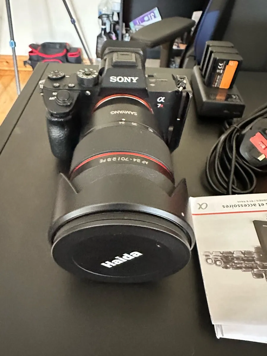 Sony A7riii with Samyang 24-70 2.8 + two lenses - Image 3