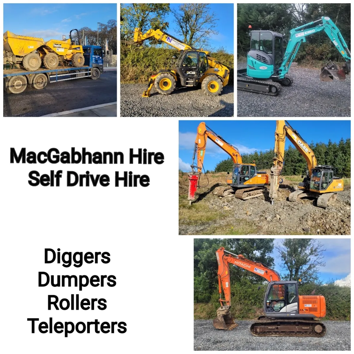 Digger and dumper hire - Image 1