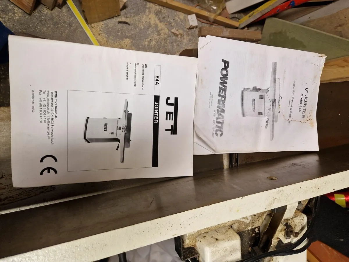 Jet model 54 wood planer - Image 2