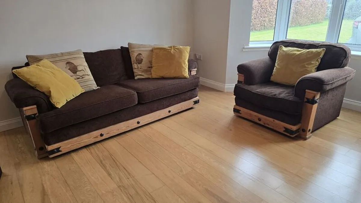 3 piece couch set - Image 4