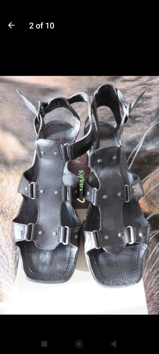 Clarks wedge sandals  UK 7 - Image 2