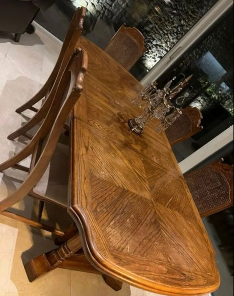 Oak Dining Room Table - Image 1