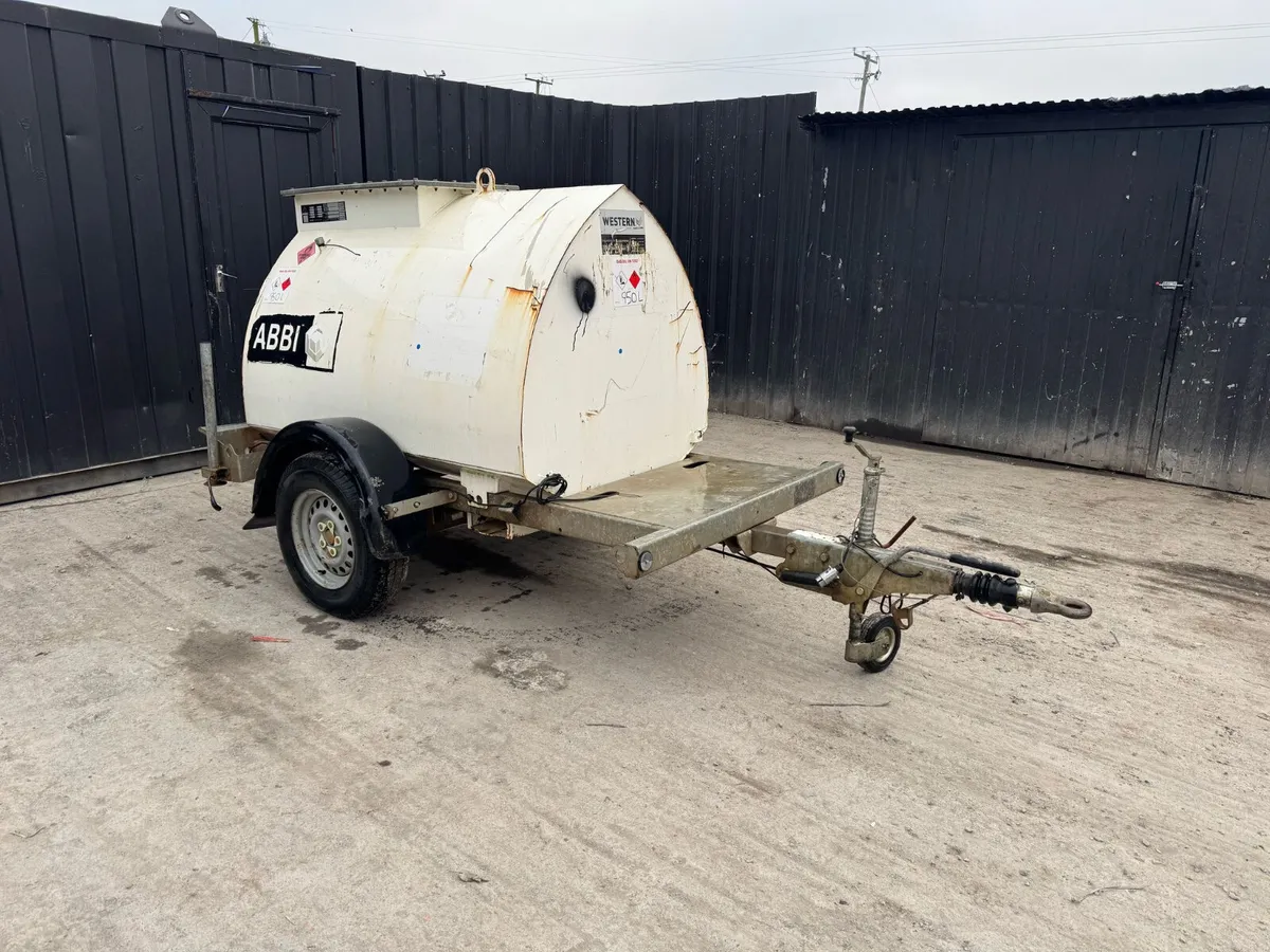 Western 950L Single Axle Fuel Bowser - Image 1