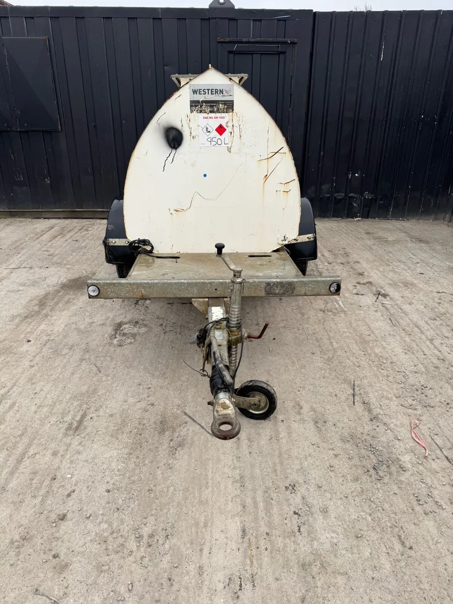 Western 950L Single Axle Fuel Bowser - Image 2