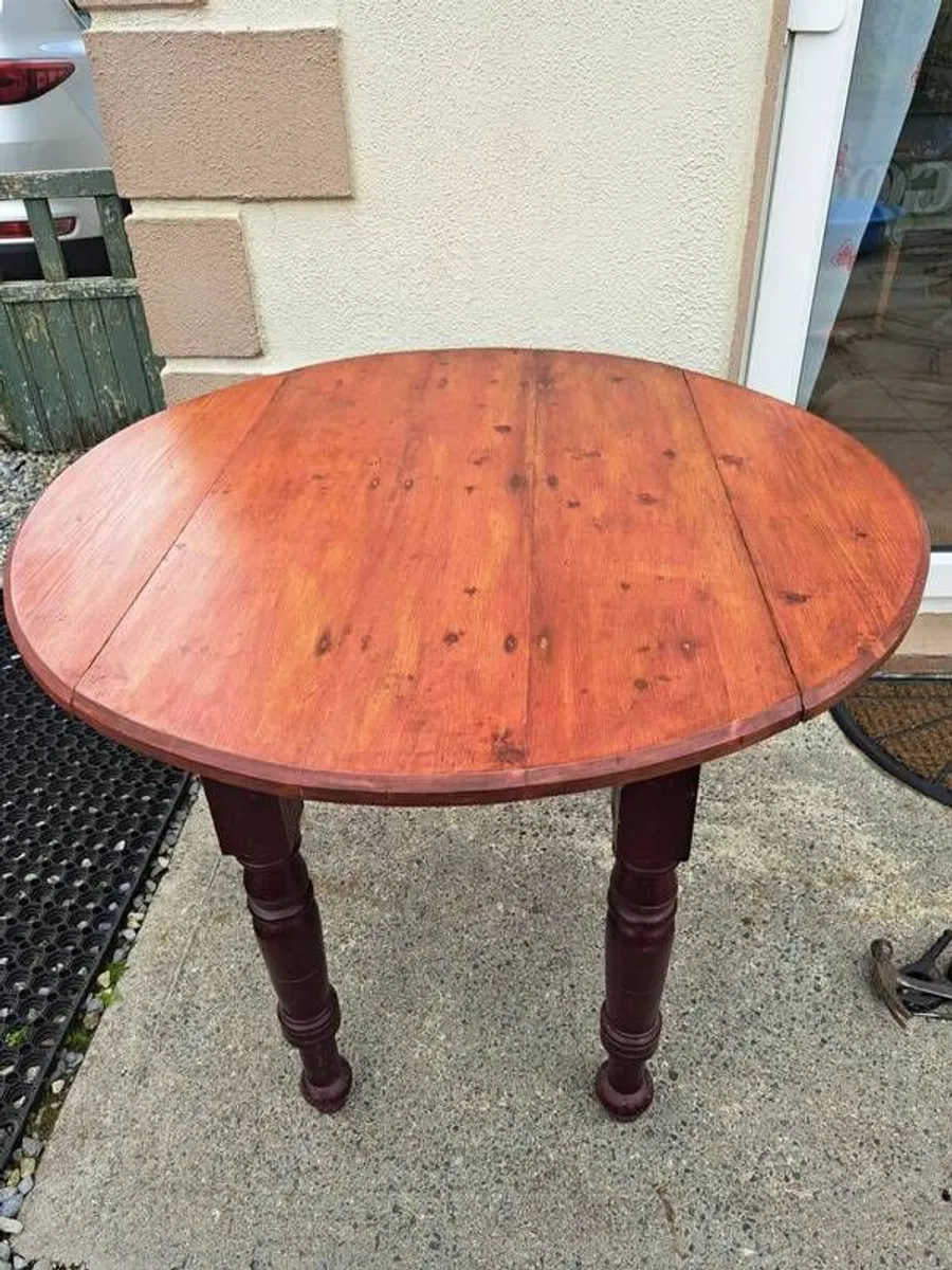Pine Farmhouse Table - Image 2
