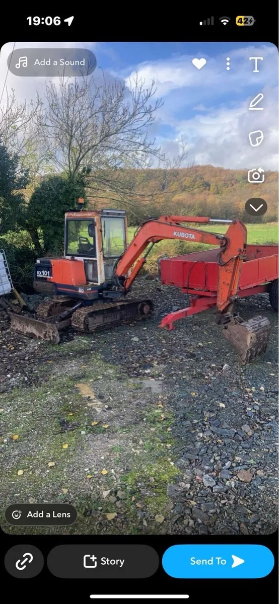 Kubota kx101 - Image 1